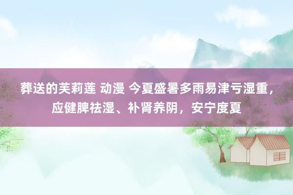 葬送的芙莉莲 动漫 今夏盛暑多雨易津亏湿重，应健脾祛湿、补肾养阴，安宁度夏