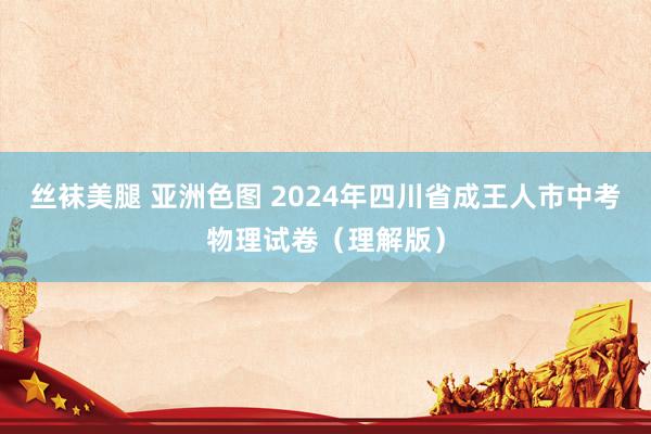 丝袜美腿 亚洲色图 2024年四川省成王人市中考物理试卷（理解版）